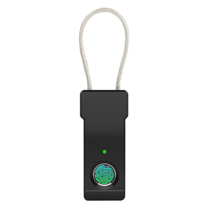 Fingerprint Padlock Smart Biometric Cabinet Luggage Suitcase Door Lock USB Charging