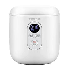 Load image into Gallery viewer, Xiaomi Qcooker Qf1201 Mini 1.2l Rice Cooker 300w Smart 1.2l Kitchen Appliances Reservation Lcd Rice Cooker From Xiaomi Youpin (White)
