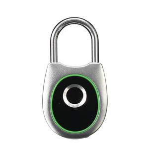 Smart USB Charging Fingerprint Lock Anti-Theft Keyless Lock Fingerprint Padlock Waterproof