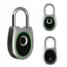 Load image into Gallery viewer, Smart USB Charging Fingerprint Lock Anti-Theft Keyless Lock Fingerprint Padlock Waterproof