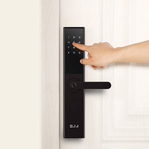 QJJ Smart Door Lock X1 Mortise Fingerprint Password Key bluetooth Security Works With Mi Home from Xiaomi Youpin