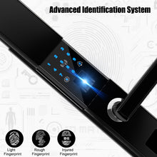 Load image into Gallery viewer, Aluminum Alloy 5-in-1 Anti-thief Security Electronic Smart Door Lock APP Touch Password Keypad Card Fingerprint