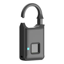 Load image into Gallery viewer, Anytek P5 Smart Fingerprint Padlock Security Lock Touch Anti-Theft USB charge for Backpack Suitcase Handbag Luggage