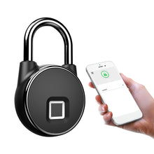 Load image into Gallery viewer, Waterproof Intelligent bluetooth Fingerprint Lock Padlock