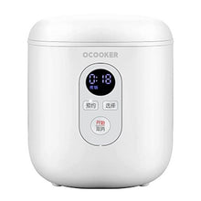 Load image into Gallery viewer, Xiaomi Qcooker Qf1201 Mini 1.2l Rice Cooker 300w Smart 1.2l Kitchen Appliances Reservation Lcd Rice Cooker From Xiaomi Youpin (White)