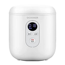 Load image into Gallery viewer, Xiaomi Qcooker Qf1201 Mini 1.2l Rice Cooker 300w Smart 1.2l Kitchen Appliances Reservation Lcd Rice Cooker From Xiaomi Youpin (White)