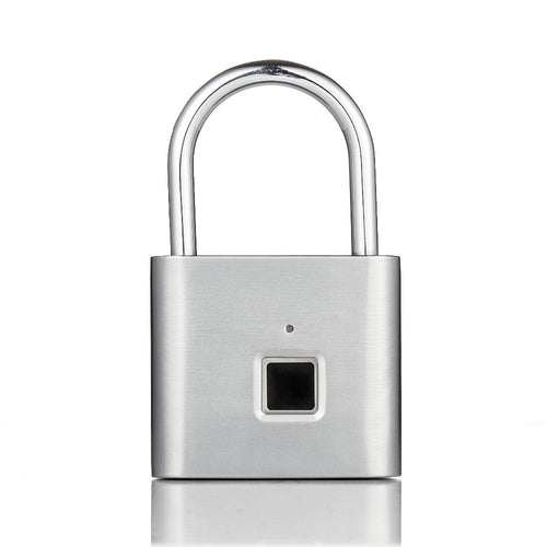 Fingerprint Lock Security Keyless Smart Padlock USB Rechargeable Digital Quick Unlock Door Lock 