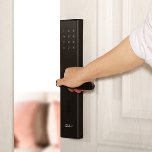 QJJ Smart Door Lock X1 Mortise Fingerprint Password Key bluetooth Security Works With Mi Home from Xiaomi Youpin