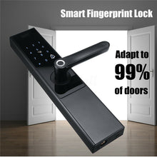 Load image into Gallery viewer, Security Electronic Smart Door Lock APP Touch Password Keypad Card Fingerprint Locks