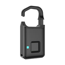 Load image into Gallery viewer, P4 Smart Fingerprint Door Lock Padlock Safe USB Charging Waterproof Anti Theft Lock 6 Months Standby