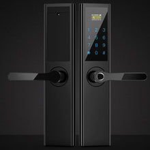 Load image into Gallery viewer, Electronic Lock Fingerprint Lock Password Electronic Lock Intelligent Lock Sliding Cover Anti-Theft Door Lithium Battery Fingerprint Lock