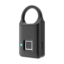 Load image into Gallery viewer, Anytek P5 Smart Fingerprint Padlock Security Lock Touch Anti-Theft USB charge for Backpack Suitcase Handbag Luggage